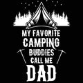 Dad Camping