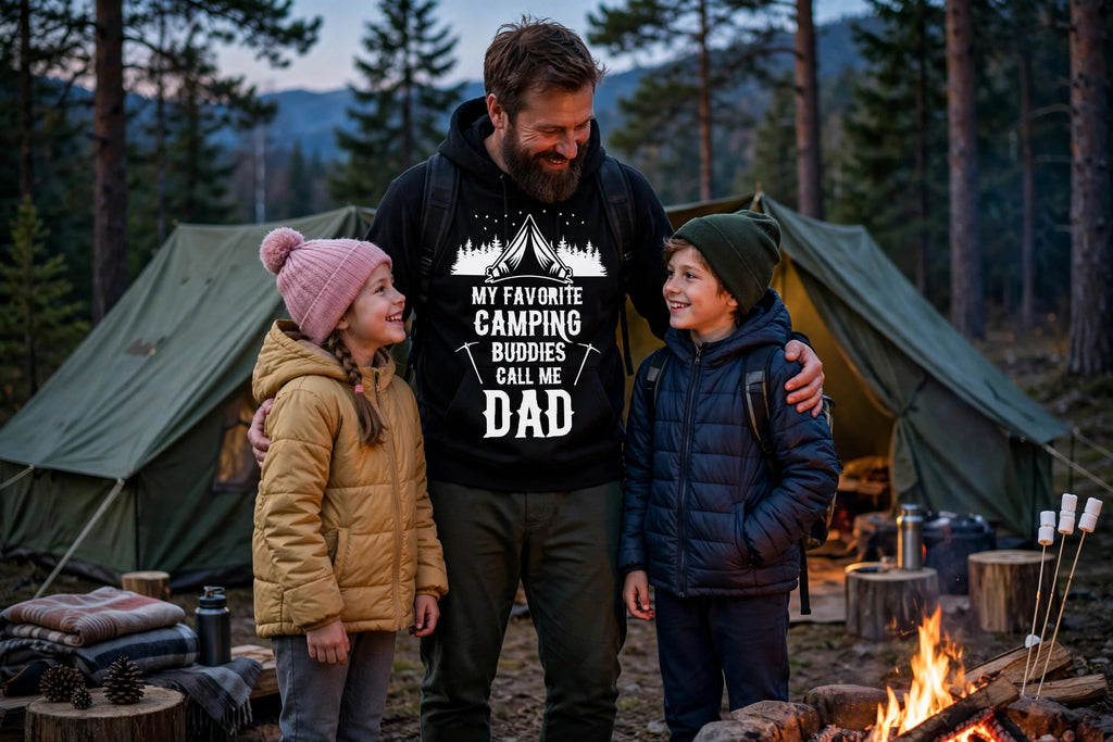 Dad Camping Hoodie