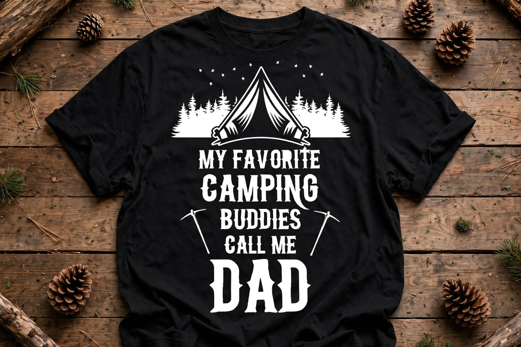 Dad Camping Tee