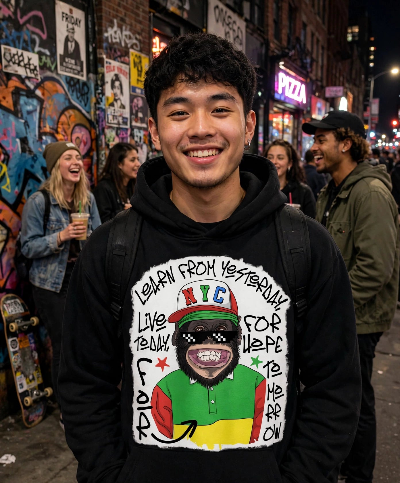 Learn From Life Hoodie