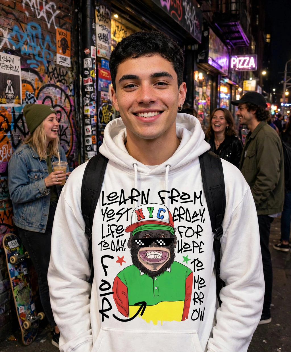 Learn From Life Hoodie