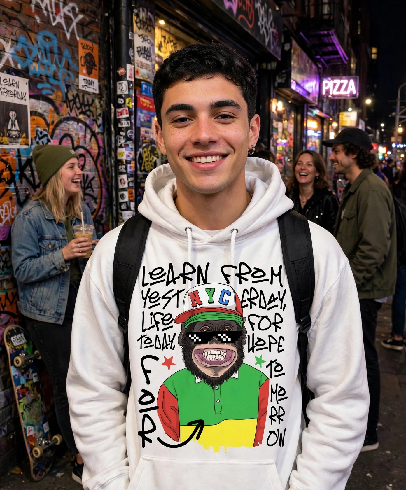 Learn From Life Hoodie