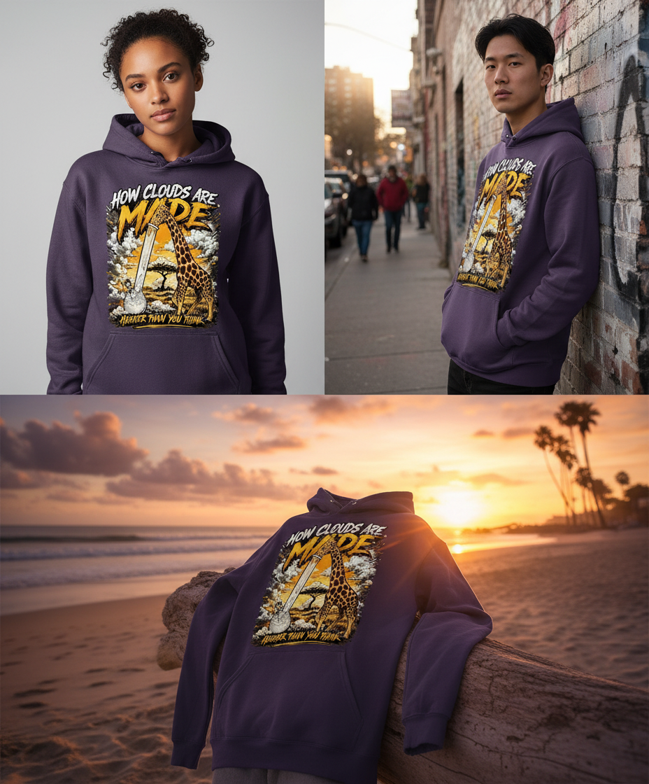 How Clouds Are Made - Hoodie