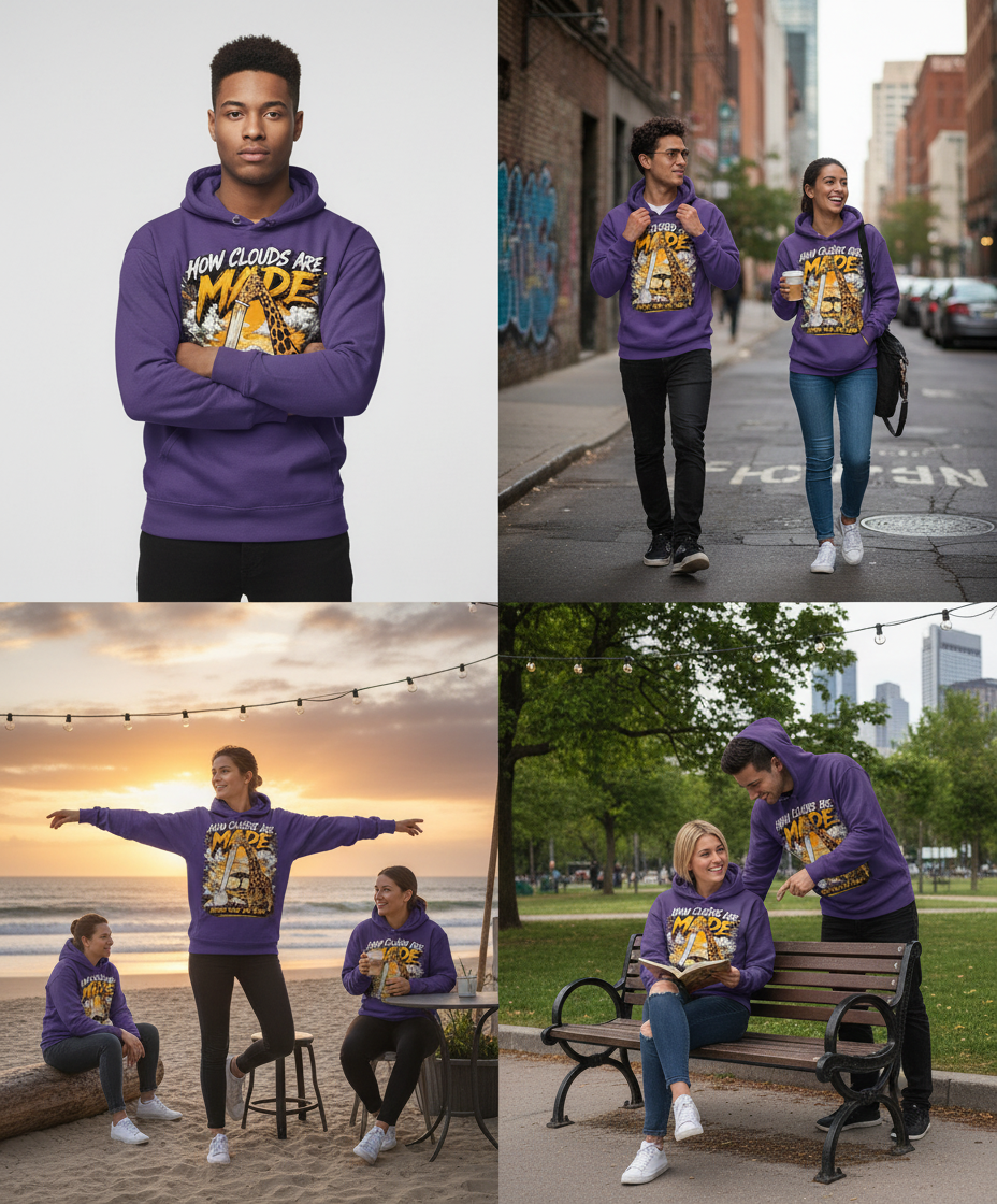 How Clouds Are Made - Hoodie
