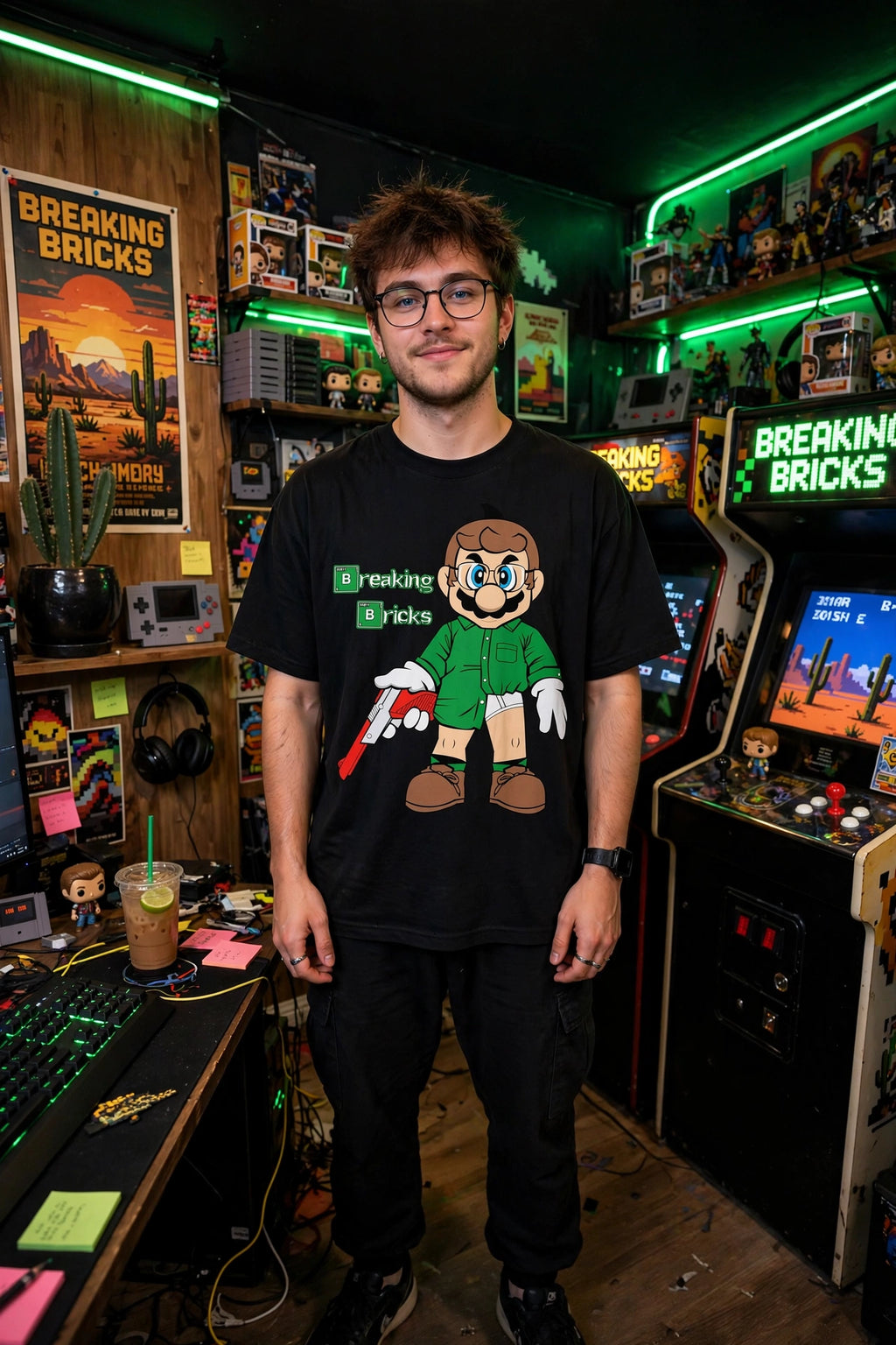 Breaking Bricks Tee